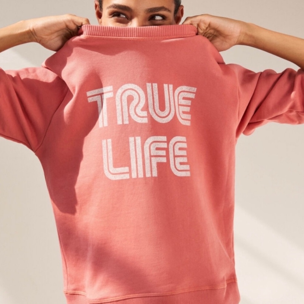 ba&sh TARAH Sweatshirt Crewneck Sweatshirt True Life Size Medium
